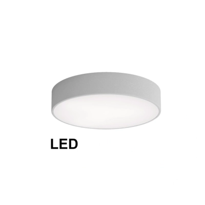 Cleo 400 LED lampa sufitowa 43W 4750lm 3000K, 4000K szara Temar Lighting