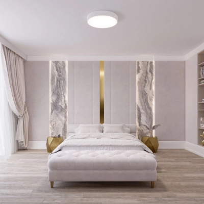 Cleo 400 lampa sufitowa 3 x E27 biała