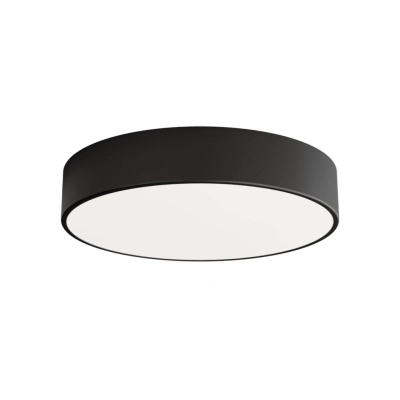 Cleo 400 lampa sufitowa 3 x E27 czarna z czujnikiem ruchu