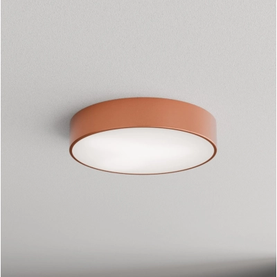 Cleo 400 lampa sufitowa 3 x E27 miedziana z czujnikiem ruchu