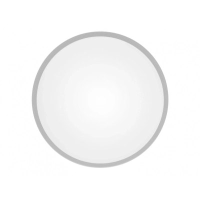 Cleo 400 IP54 lampa sufitowa 3 x E27 szara z czujnikiem ruchu