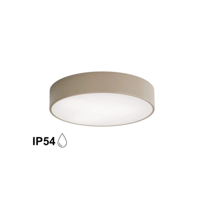 Cleo 400 IP54 lampa sufitowa 3 x E27 beżowa Temar Lighting