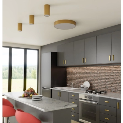 Cleo 500 lampa sufitowa 4 x E27 złota