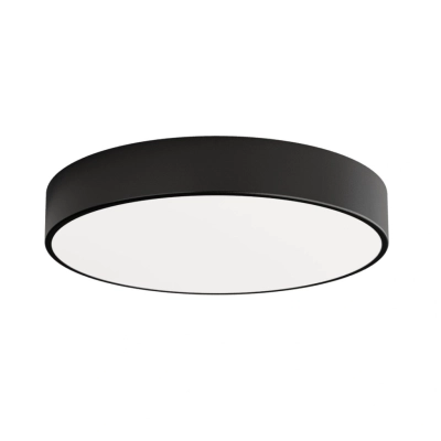 Cleo 500 lampa sufitowa 4 x E27 czarna z czujnikiem ruchu