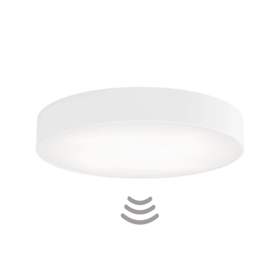 Cleo 500 lampa sufitowa 5 x E27 biała z czujnikiem ruchu Temar Lighting