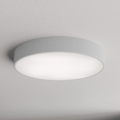Cleo 500 lampa sufitowa 4 x E27 szara z czujnikiem ruchu