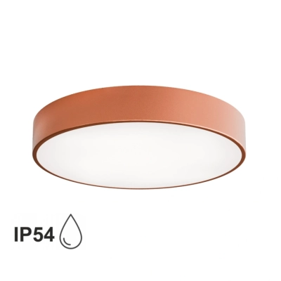 Cleo 500 IP54 lampa sufitowa 4 x E27 miedziana Temar Lighting