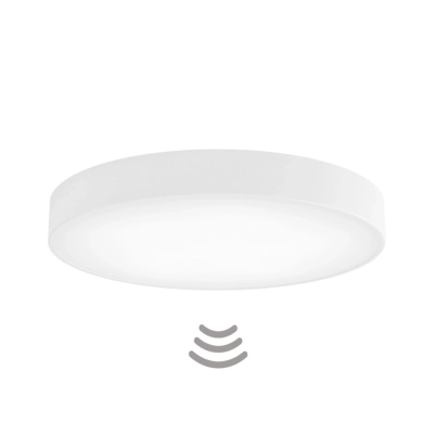Cleo 600 lampa sufitowa 5 x E27 biała z czujnikiem ruchu Temar Lighting
