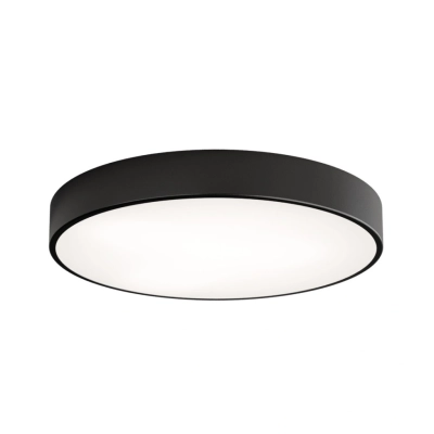 Cleo 600 lampa sufitowa 5 x E27 czarna z czujnikiem ruchu
