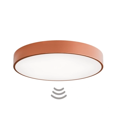 Cleo 600 lampa sufitowa 5 x E27 miedziana z czujnikiem ruchu Temar Lighting