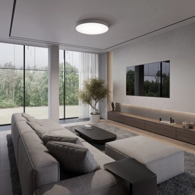 Cleo 800 lampa sufitowa 6 x E27 szara