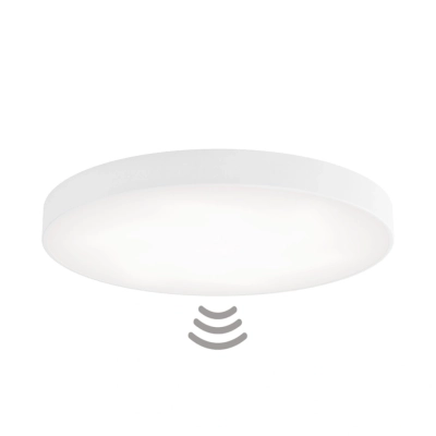 Cleo 800 lampa sufitowa 6 x E27 biała z czujnikiem ruchu Temar Lighting