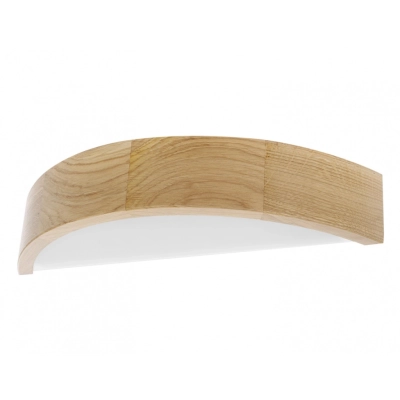 Cleo K1DR kinkiet 1 x E27 dąb Temar Lighting