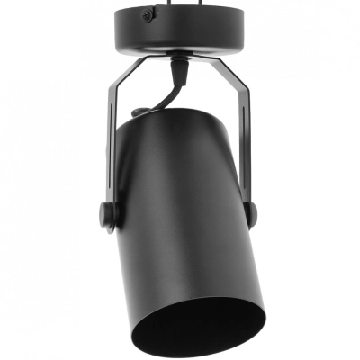 Cleo RF lampa sufitowa 1 x E27 czarna