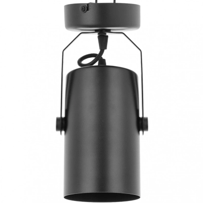 Cleo RF lampa sufitowa 1 x E27 czarna