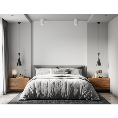 Cleo TB 170 lampa sufitowa 1 x E27 szara