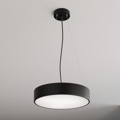 Cleo Zw 400 lampa wisząca 3 x E27 czarna z czujnikiem ruchu Temar Lighting