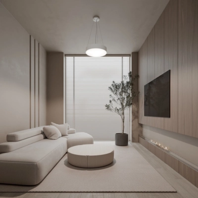 Cleo Zw 400 lampa wisząca 3 x E27 biała z czujnikiem ruchu