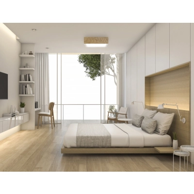 Quatro DR385 lampa sufitowa 3 x E27 dąb