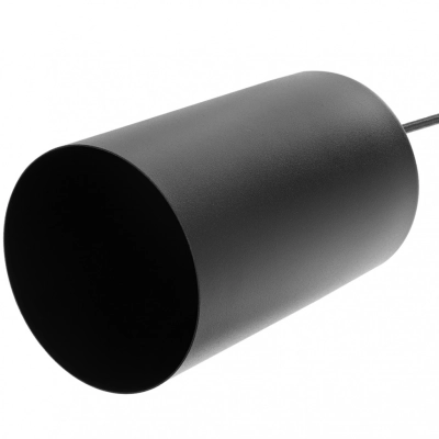 Tube 170 lampa wisząca 1 x E27 czarna