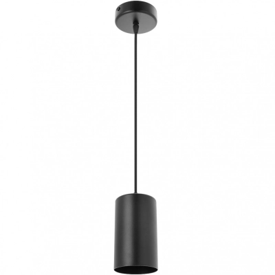 Tube 170 lampa wisząca 1 x E27 czarna