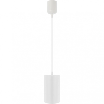 Tube 170 lampa wisząca 1 x E27 biała Temar Lighting