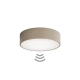 Cleo 300 lampa sufitowa 2 x E27 beżowa z czujnikiem ruchu Temar Lighting