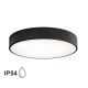 Cleo 500 IP54 lampa sufitowa 4 x E27 czarna z czujnikiem ruchu Temar Lighting