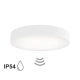 Cleo 500 IP54 lampa sufitowa 4 x E27 biała z czujnikiem ruchu Temar Lighting