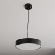 Cleo Zw 400 lampa wisząca 3 x E27 czarna z czujnikiem ruchu