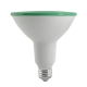 LED PAR38 15W E27 30° IP65 światło zielone