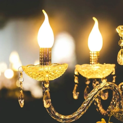 Żarówka LED E14 świeca płomyk 3,7W 320lm 3000K  VT-1818TP