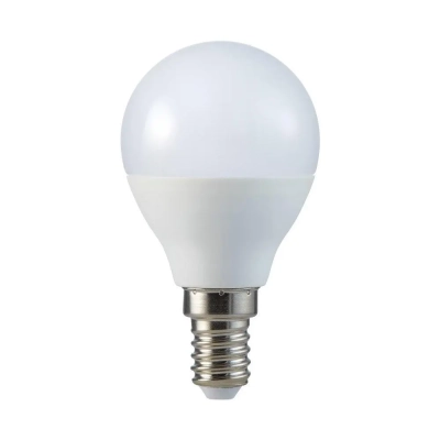 Żarówka LED E14 kulka P45 4.5W 470lm 4000K (opak. 6szt) VT-2266 V-TAC