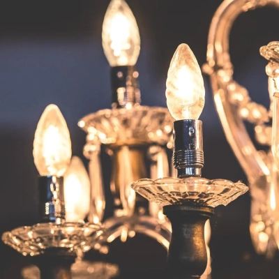 Żarówka LED E14 filament twist świeca 4W 400lm 3000K ściemnialna VT-1985D