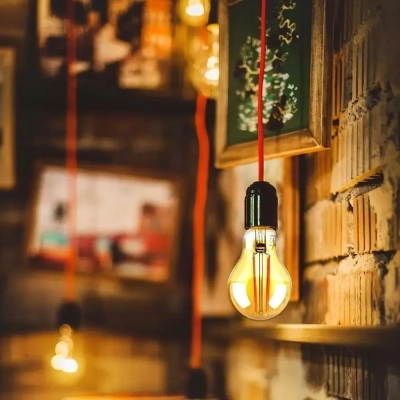 Żarówka LED E27 filament A60 bursztyn 12W 1350lm 2200K  VT-2123