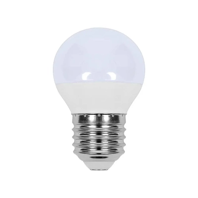 Żarówka LED E27 kulka G45 3,7W 320lm 6500K  VT-1830 V-TAC