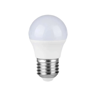 Żarówka LED E27 kulka G45 3,7W 320lm 6500K  VT-1830 V-TAC