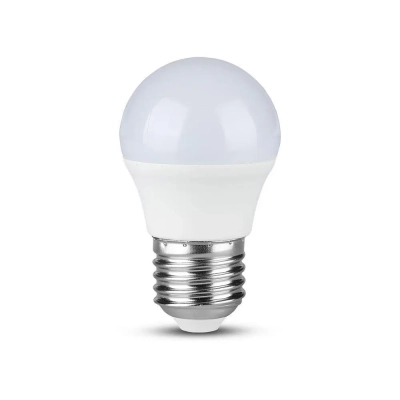 Żarówka LED E27 G45 kulka P45 4,5W 470lm 6400K  VT-1879 V-TAC