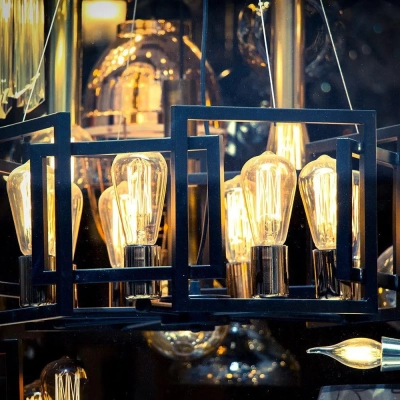 Żarówka LED E27 filament bursztyn vintage ST64 4W 350lm 2200K  VT-1964