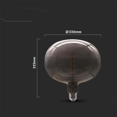 Żarówka LED E27 filament owal 4W    VT-2265