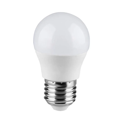 Żarówka LED E27 kulka G45 6,5W 600lm 3000K  VT-290 V-TAC