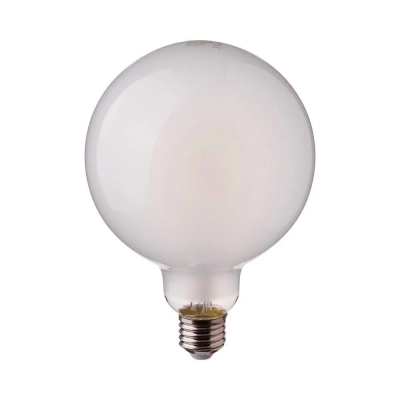 Żarówka LED E27 filament kula G95 mrożona 7W 840lm 6400K  VT-2057