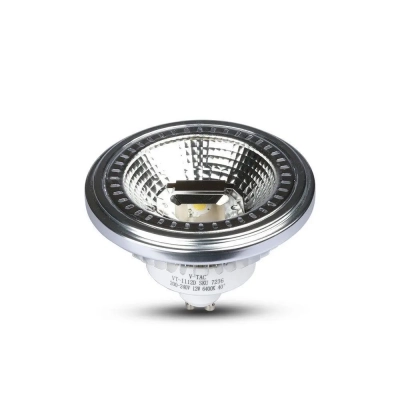 Żarówka LED AR111 GU10 40st COB 12W 1301lm 6400K ściemnialna VT-1112 V-TAC