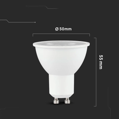 Żarówka LED GU10 38st 7.5W 610lm 4000K  VT-291