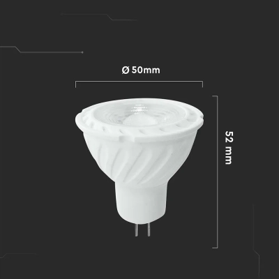 Żarówka LED GU5.3 MR16 12V 110st 6W 445lm 4000K  VT-257