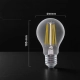Żarówka LED E27 filament A60 12W 1521lm 3000K (opak. 3szt) VT-2133