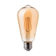 Żarówka LED E27 filament bursztyn vintage ST64 6W 550lm 2200K  VT-1966 V-TAC
