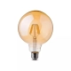 Żarówka LED E27 filament kula glob G125 bursztyn 6W 550lm 2200K  VT-1956 V-TAC