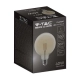 Żarówka LED E27 filament kula glob G125 bursztyn 6W 550lm 2200K  VT-1956