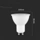 Żarówka LED GU10 110st 7,5W 610lm 6500K  VT-292-N